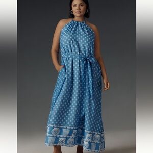 NWT - Rachel Antonoff Rainey Halter Maxi Dress